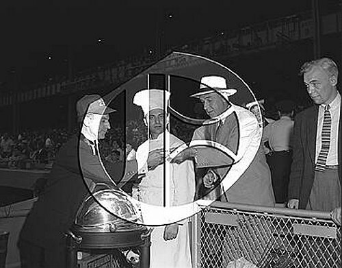 Ford Frick at Mayors Trophy Game55N0196